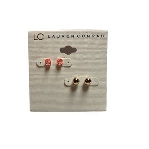 Lauren Conrad Stud Earring Set